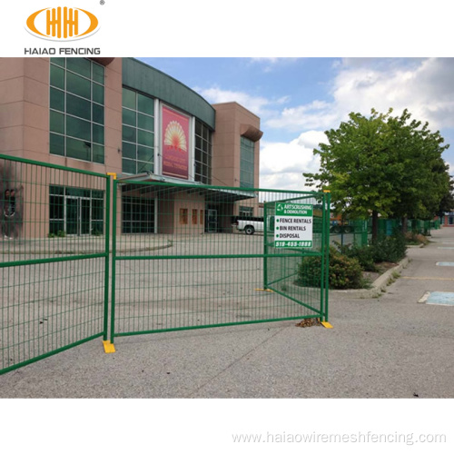 Galvanized economy events metal temporary fence panel